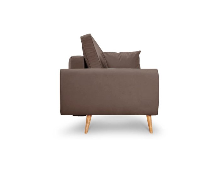 Диван-кровать Эльтон коричневого цвета - лучшие Прямые диваны в INMYROOM