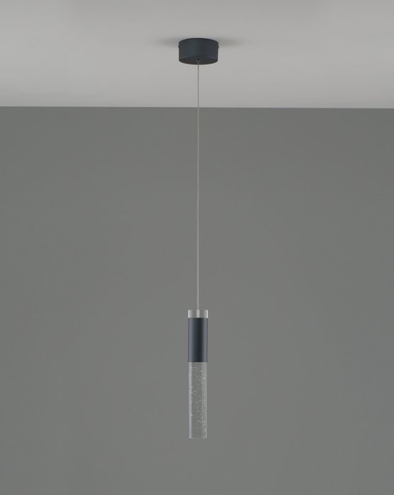 Подвесной светодиодный светильник Ran темно-серого цвета - лучшие Подвесные светильники в INMYROOM