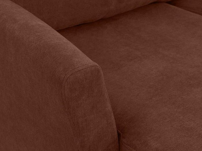 Угловой диван-кровать Peterhof коричневого цвета - лучшие Угловые диваны в INMYROOM