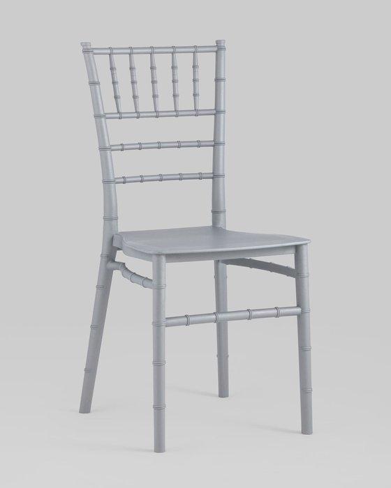Стул Chiavari Кьявари серебряного цвета - купить Обеденные стулья по цене 2990.0