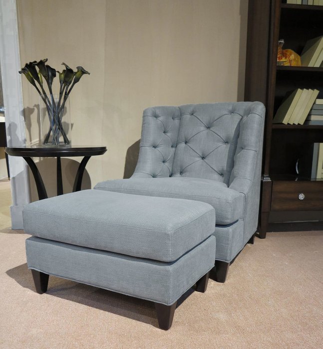 Кресло Mestre серого цвета - купить Интерьерные кресла по цене 136620.0