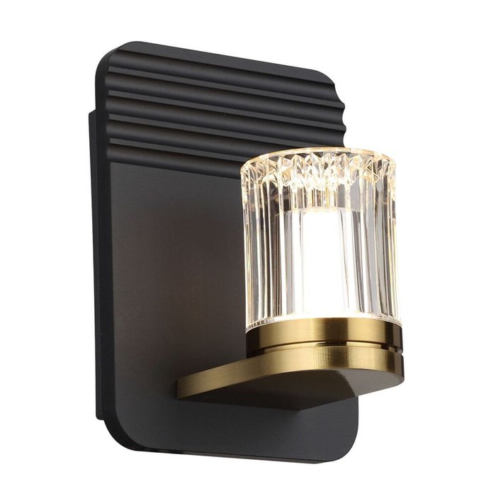 Настенный светильник Rilievo V000200L (акрил, цвет прозрачный) - лучшие Бра и настенные светильники в INMYROOM Настенный светильник Rilievo V000200L (акрил, цвет прозрачный) - лучшие Бра и настенные светильники в INMYROOM