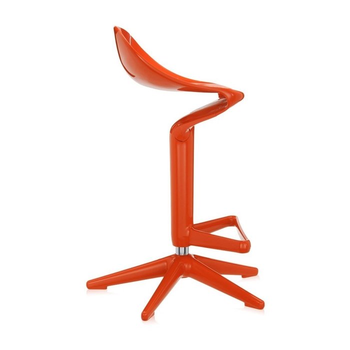 Стул барный Spoon оранжевого цвета - лучшие Барные стулья в INMYROOM
