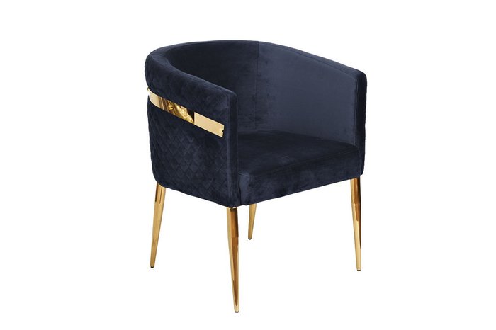 Стул темно-синего цвета - купить Обеденные стулья по цене 30300.0