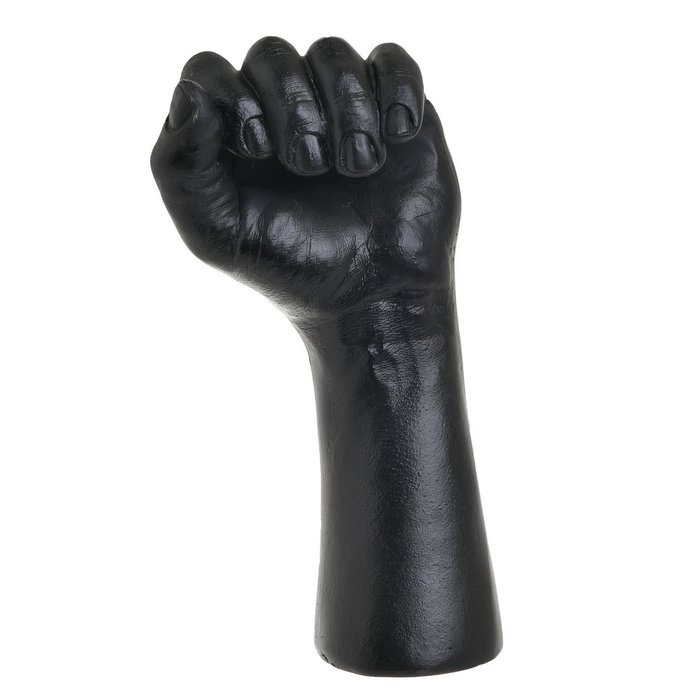 Декор настольный Hand черного цвета - купить Фигуры и статуэтки по цене 2980.0