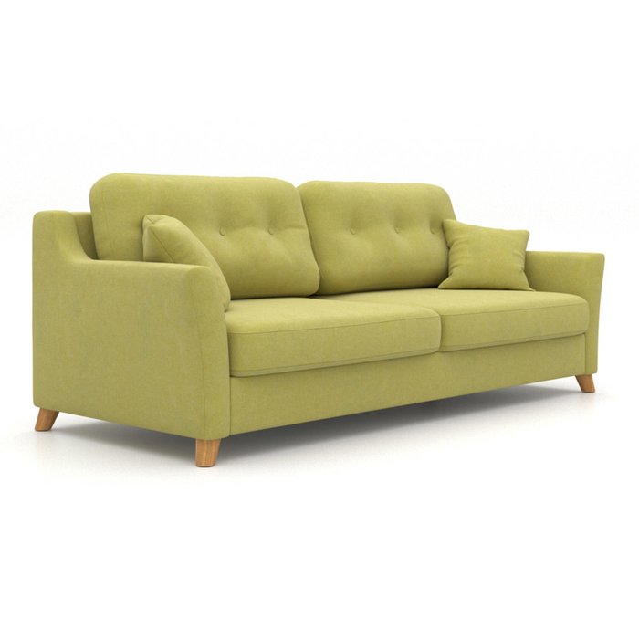 Диван-кровать Raf EKL трехместный зеленый - купить Прямые диваны по цене 70300.0