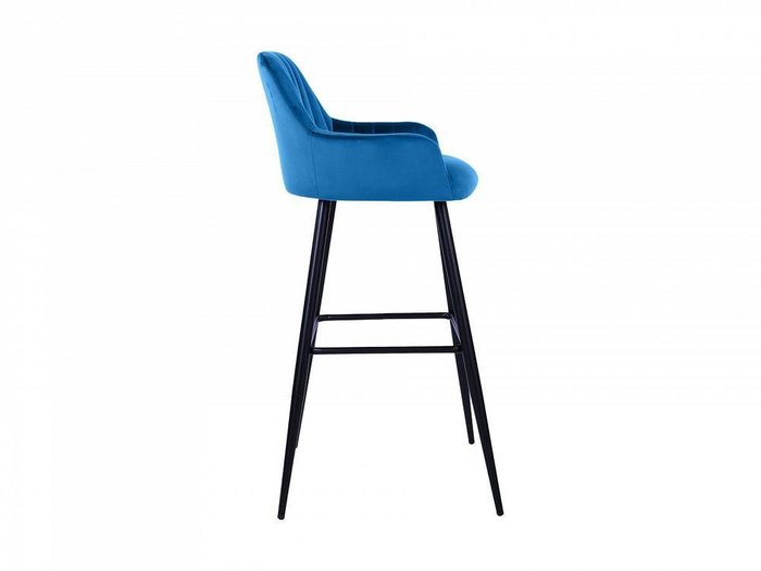 Стул барный Lexi синего цвета  - лучшие Барные стулья в INMYROOM