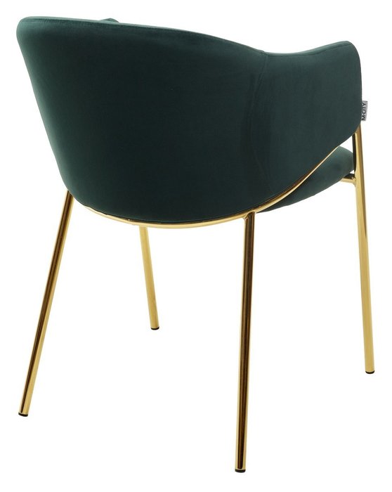 Стул Dill зеленого цвета - лучшие Обеденные стулья в INMYROOM