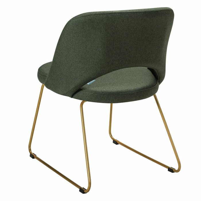 Стул Lars темно-зеленого цвета - лучшие Обеденные стулья в INMYROOM