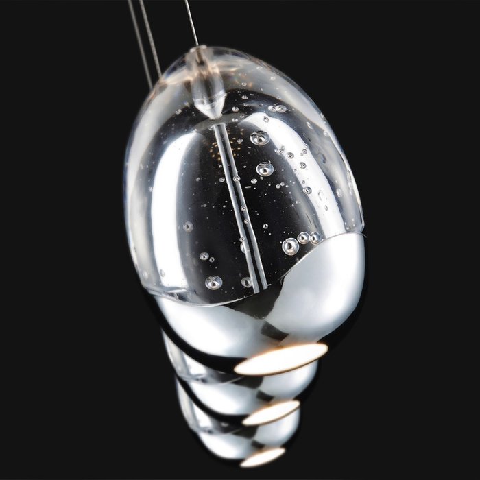 Подвесной светильник Illuminati из прозрачного выдувного стекла  - лучшие Подвесные люстры в INMYROOM