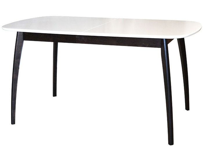 Стол раздвижной Спайдер черно-белого цвета - купить Обеденные столы по цене 30063.0