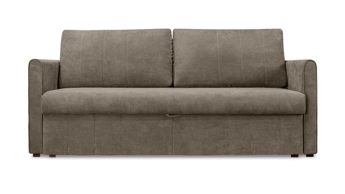 Диван-кровать Хьюго светло-коричневого цвета - купить Прямые диваны по цене 62500.0