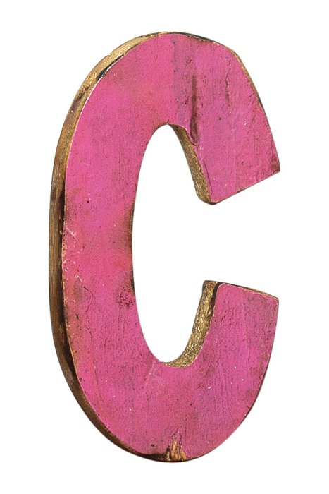  Декор буква C из фрагмента рыболовецкого судна
