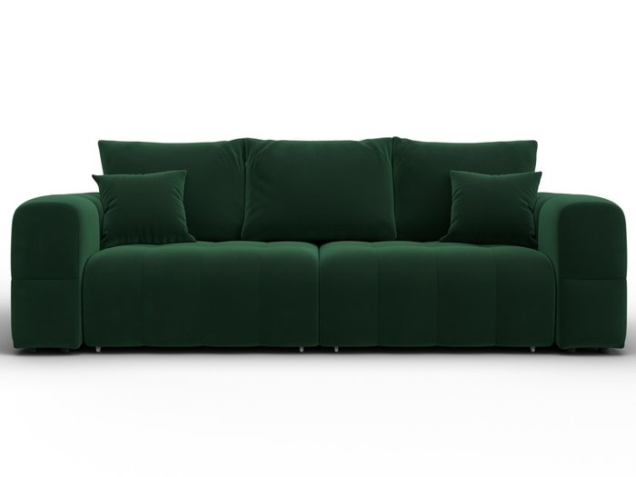 Диван-кровать Лига-110 зеленого цвета  - купить Прямые диваны по цене 79990