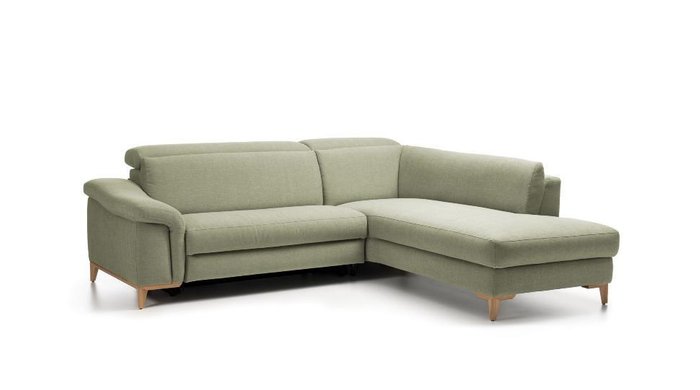 Угловой диван Antelao зеленого цвета