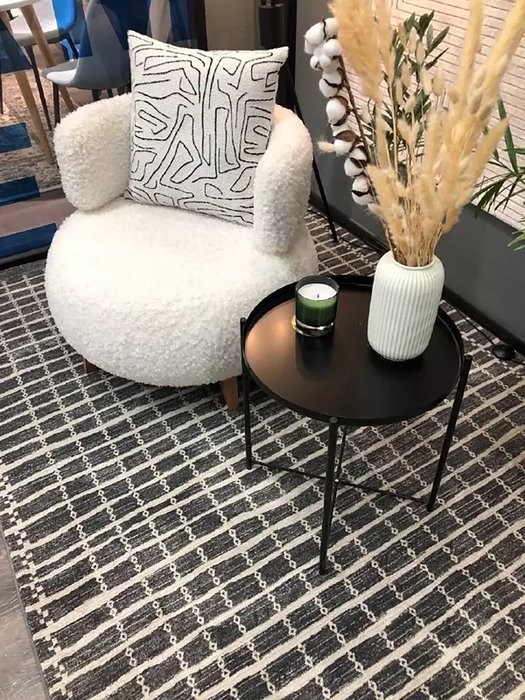 Ковер Djotto 200x290 серого цвета - купить Ковры по цене 38808.0