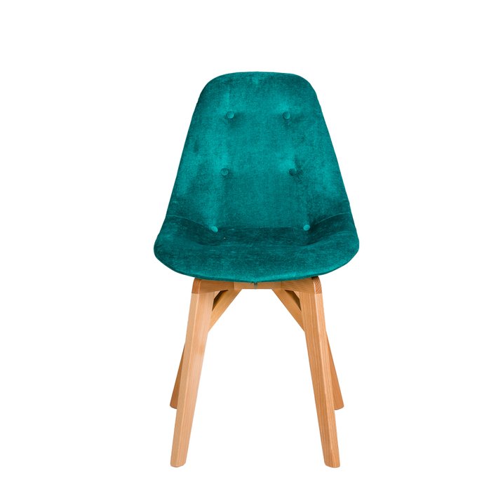 Стул Сканди изумрудного цвета - лучшие Обеденные стулья в INMYROOM