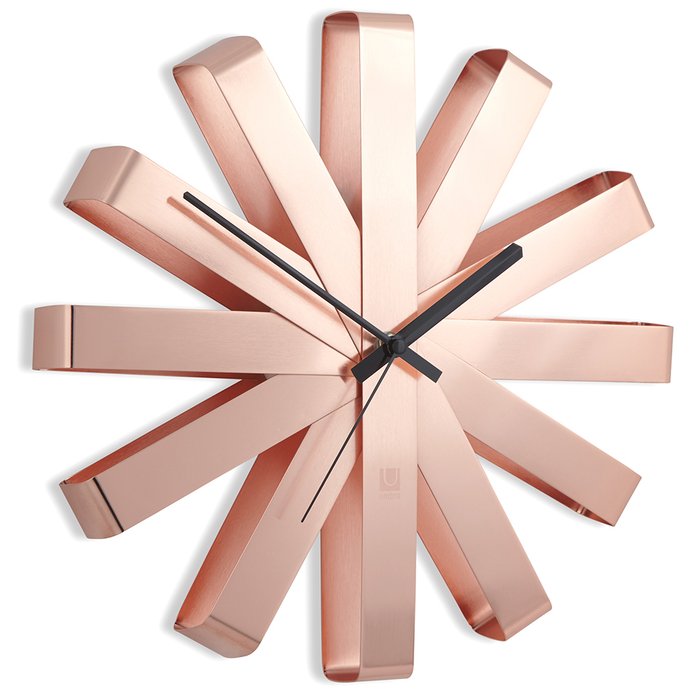 Часы настенные Umbra ribbon  - купить Часы по цене 4900.0