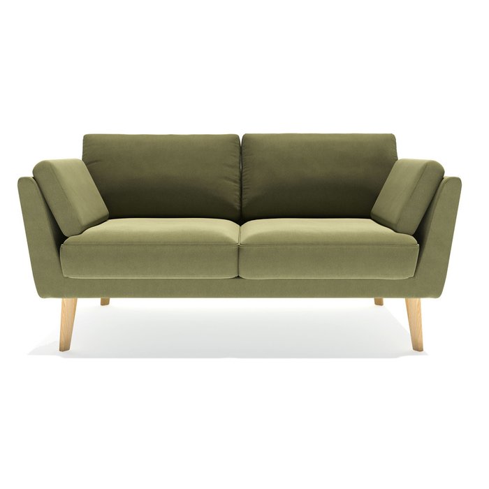 Диван Минта зеленого цвета - лучшие Прямые диваны в INMYROOM