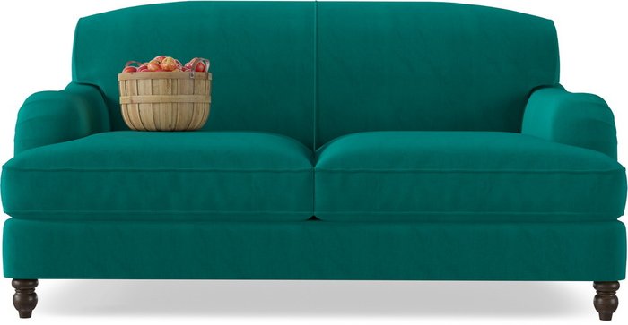 Диван-кровать One Luna зеленого цвета