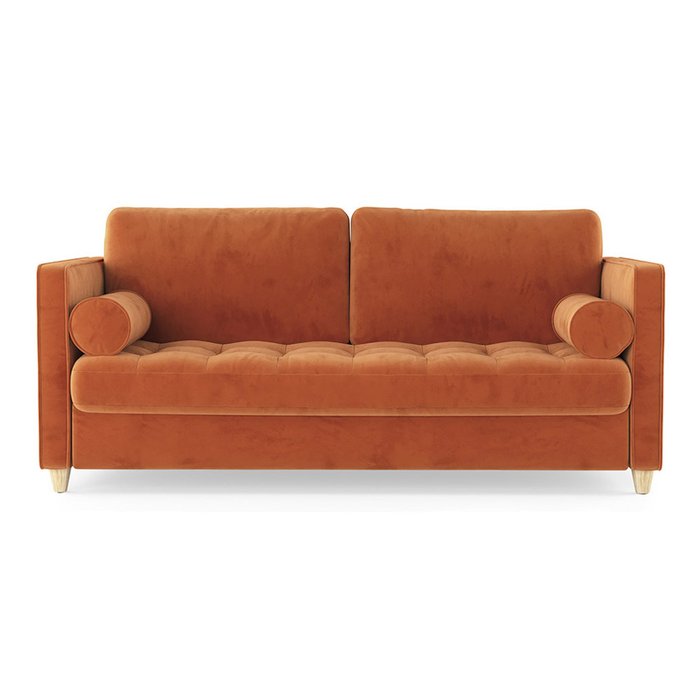 Трехместный диван Scott MT оранжевого цвета