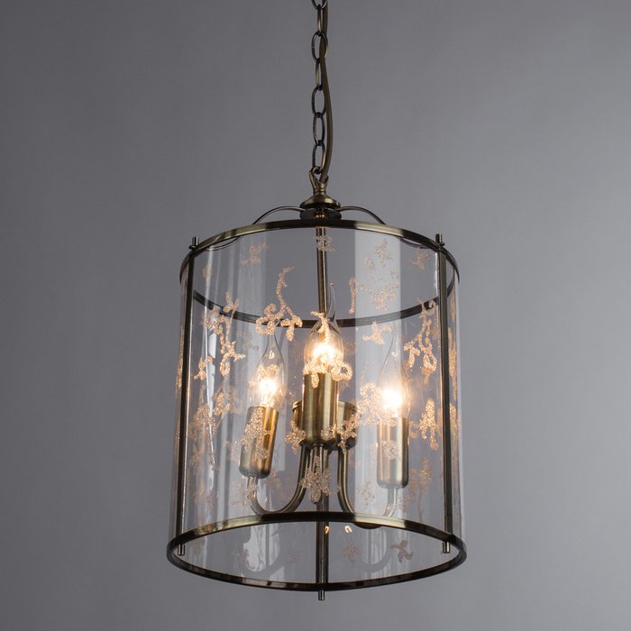 Подвесная люстра Arte Lamp Bruno  в замковом стиле  - купить Подвесные люстры по цене 17380.0