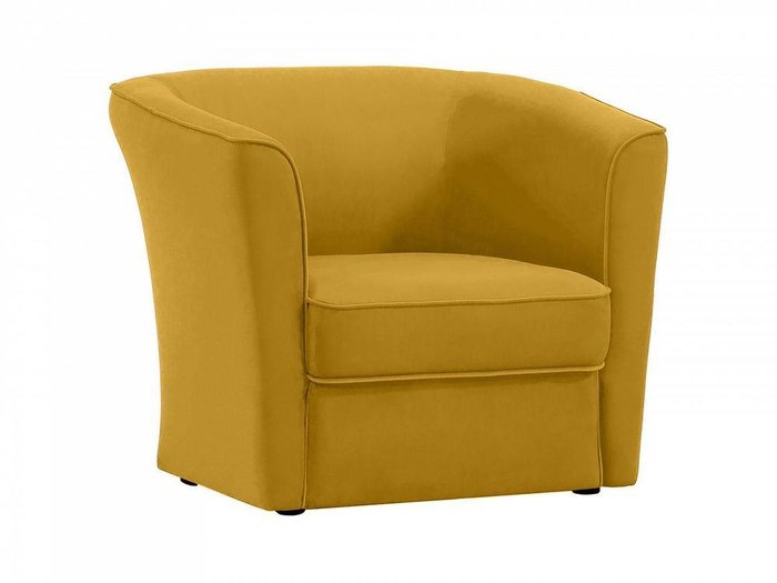 Кресло California горчичного цвета  - купить Интерьерные кресла по цене 21500.0