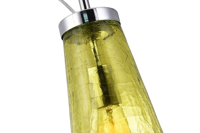 Подвесной светильник Avoria с плафоном зеленого цвета - купить Подвесные светильники по цене 5831.0