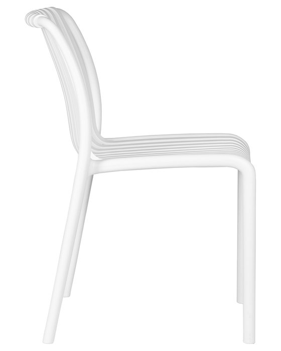 Стул обеденный Walter белого цвета - лучшие Садовые стулья в INMYROOM