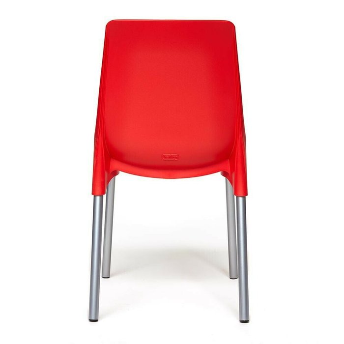 Стул Genius красного цвета - лучшие Обеденные стулья в INMYROOM