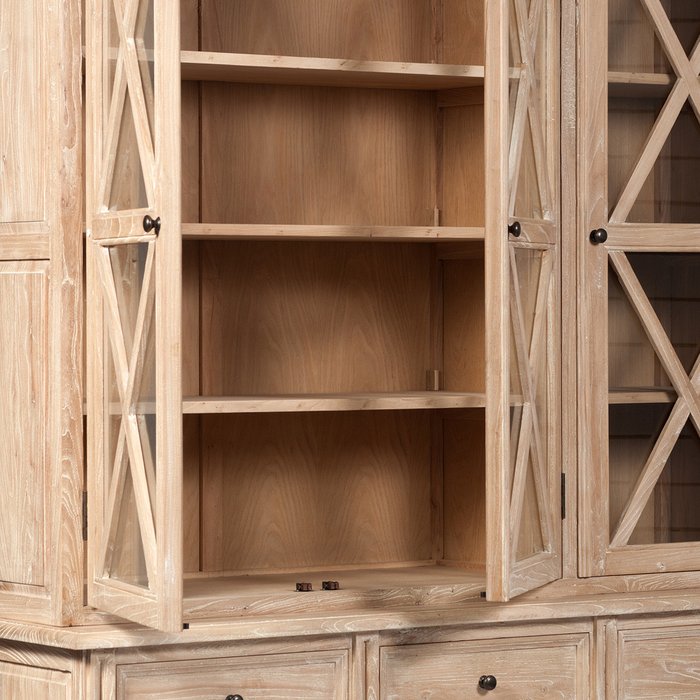 Классический библиотечный шкаф на три секции - купить Шкафы распашные по цене 53906 Классический библиотечный шкаф на три секции - купить Шкафы распашные по цене 53906