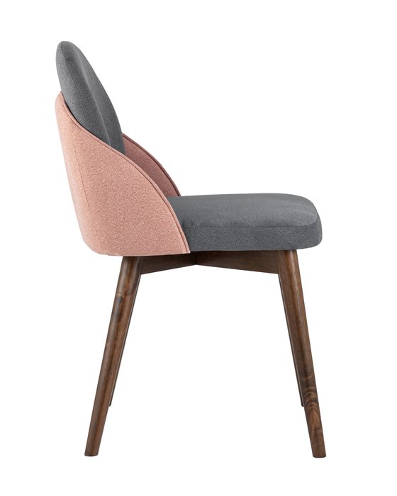 Стул Helga серо-розового цвета - лучшие Обеденные стулья в INMYROOM