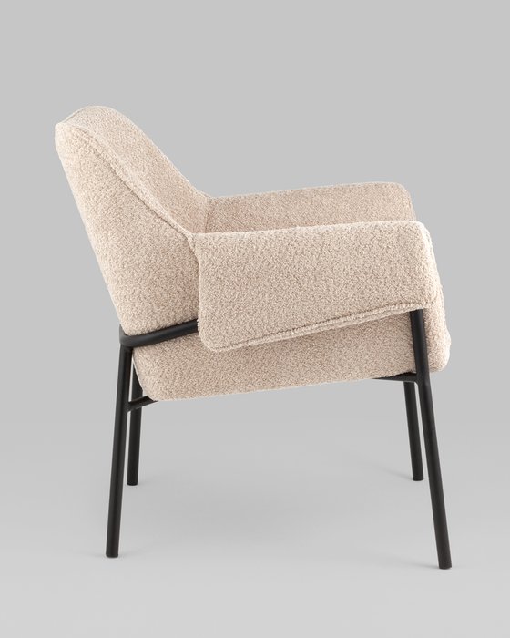 Кресло Бесс бежевого цвета - лучшие Интерьерные кресла в INMYROOM