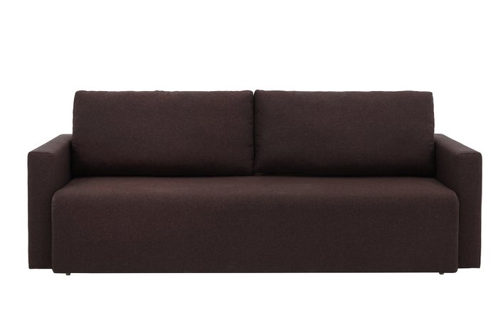 Диван-кровать Kansas темно-коричневого цвета - купить Прямые диваны по цене 49900.0