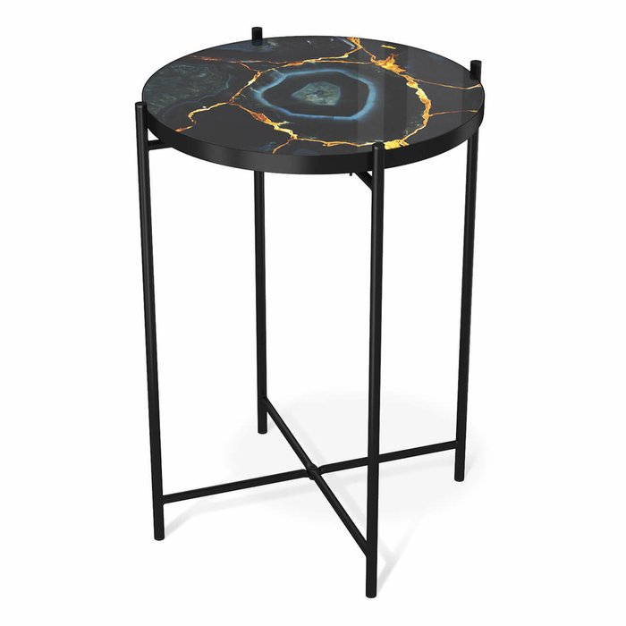 Столик кофейный Cosmic черного цвета - купить Кофейные столики по цене 7090.0