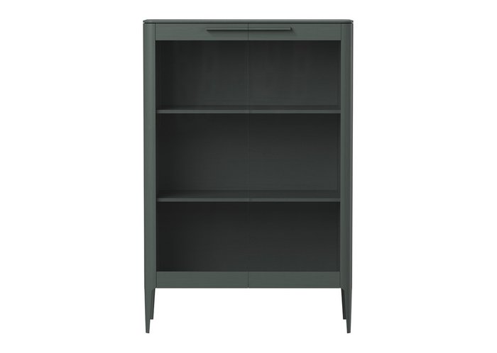 Книжный шкаф Type темно-серого цвета