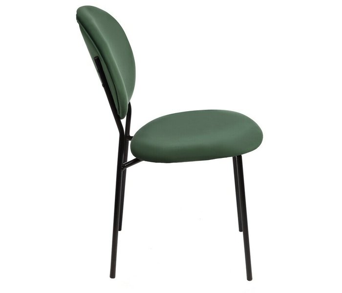 Стул Монро зеленого цвета - лучшие Обеденные стулья в INMYROOM