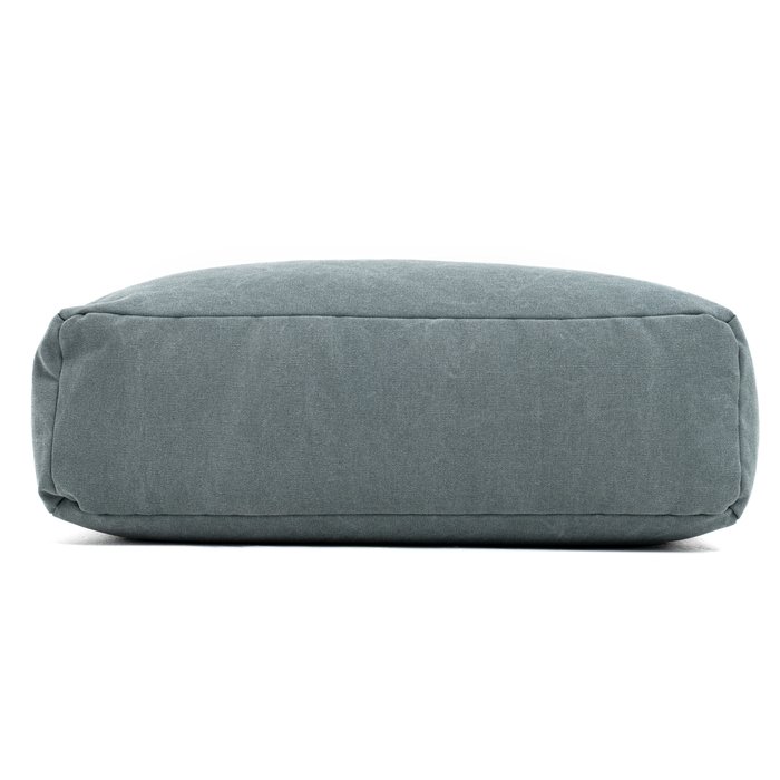 Пуф-подушка из натурального хлопка темно-серого цвета - лучшие Бескаркасная мебель в INMYROOM