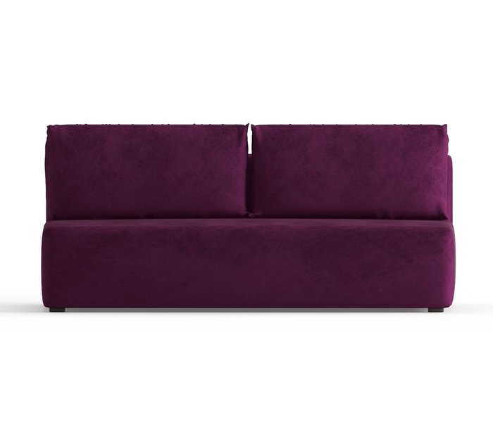 Диван-кровать из велюра Daimond фиолетового цвета - купить Прямые диваны по цене 23290.0
