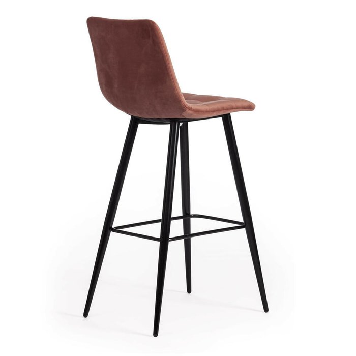 Стул барный Chilly коралового цвета - купить Барные стулья по цене 6330.0