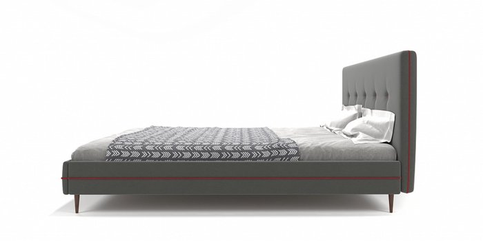 Кровать Мерло 160х200 серого цвета - лучшие Кровати для спальни в INMYROOM
