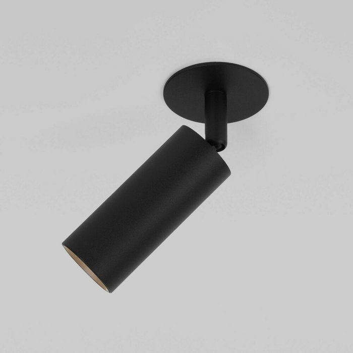 Встраиваемый светодиодный светильник Diffe 3 черного цвета - купить Встраиваемые споты по цене 3240.0