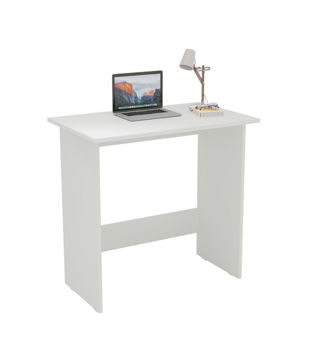 Компьютерный стол Умный белого цвета - лучшие Письменные столы в INMYROOM