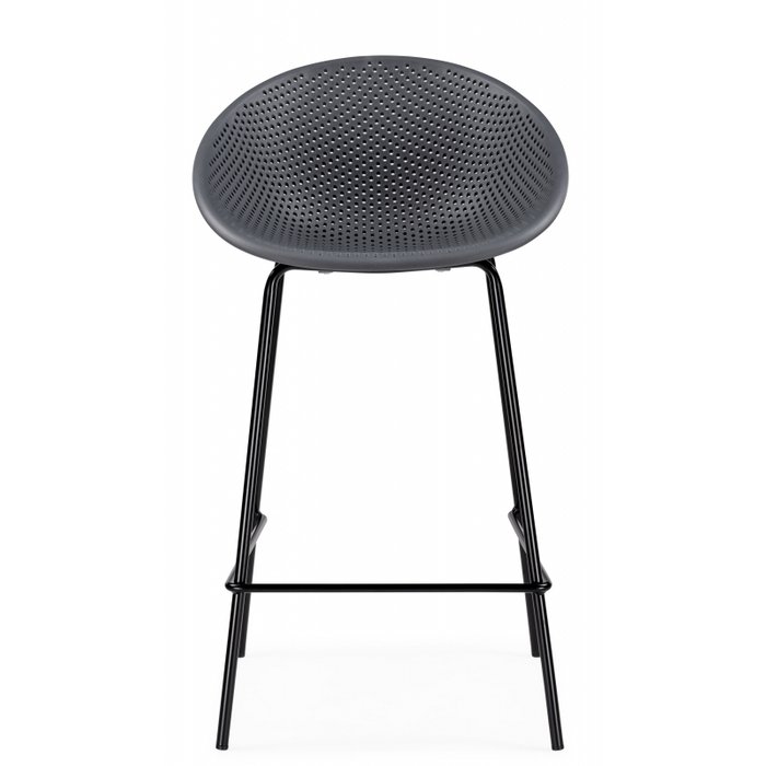 Полубарный стул Zeta темно-серого цвета - купить Барные стулья по цене 5450.0