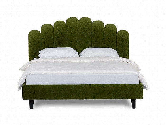 Кровать Queen Sharlotta L зеленого цвета 160х200