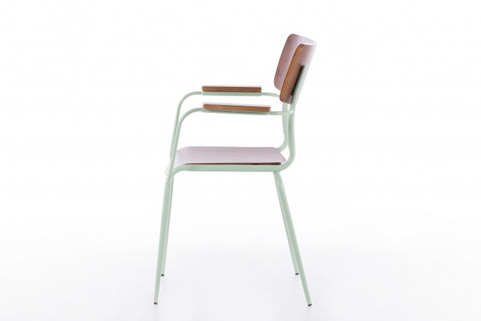 Стул Mies с подлокотниками - купить Обеденные стулья по цене 12854.0