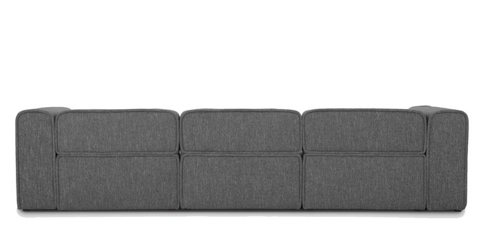 Модульный диван Метрополис XL gray    - лучшие Прямые диваны в INMYROOM