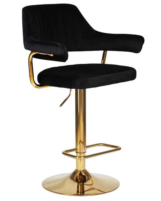 Барный стул Charly черного цвета - купить Барные стулья по цене 13380.0
