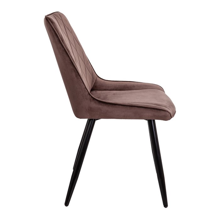 Стул Nika коричневого цвета - лучшие Обеденные стулья в INMYROOM