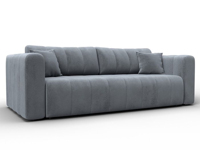 Диван-кровать Лига-062 темно-серого цвета 